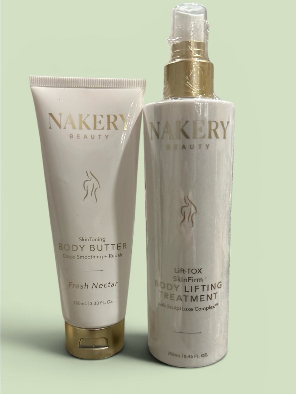 Nakery Beauty Body Butter and Body Lifting Treatment Set